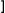 Right bracket